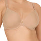 Pure Luxe Custom Coverage Contour Underwire Bra - Cafe