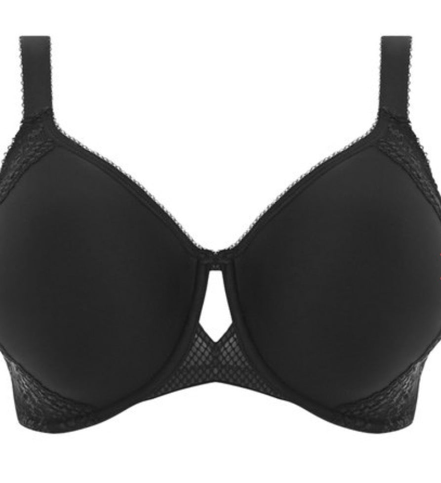 Charley Underwire Moulded Spacer Bra - Black