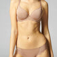 Caresse 3D Plunge Spacer Bra - Coco Brown