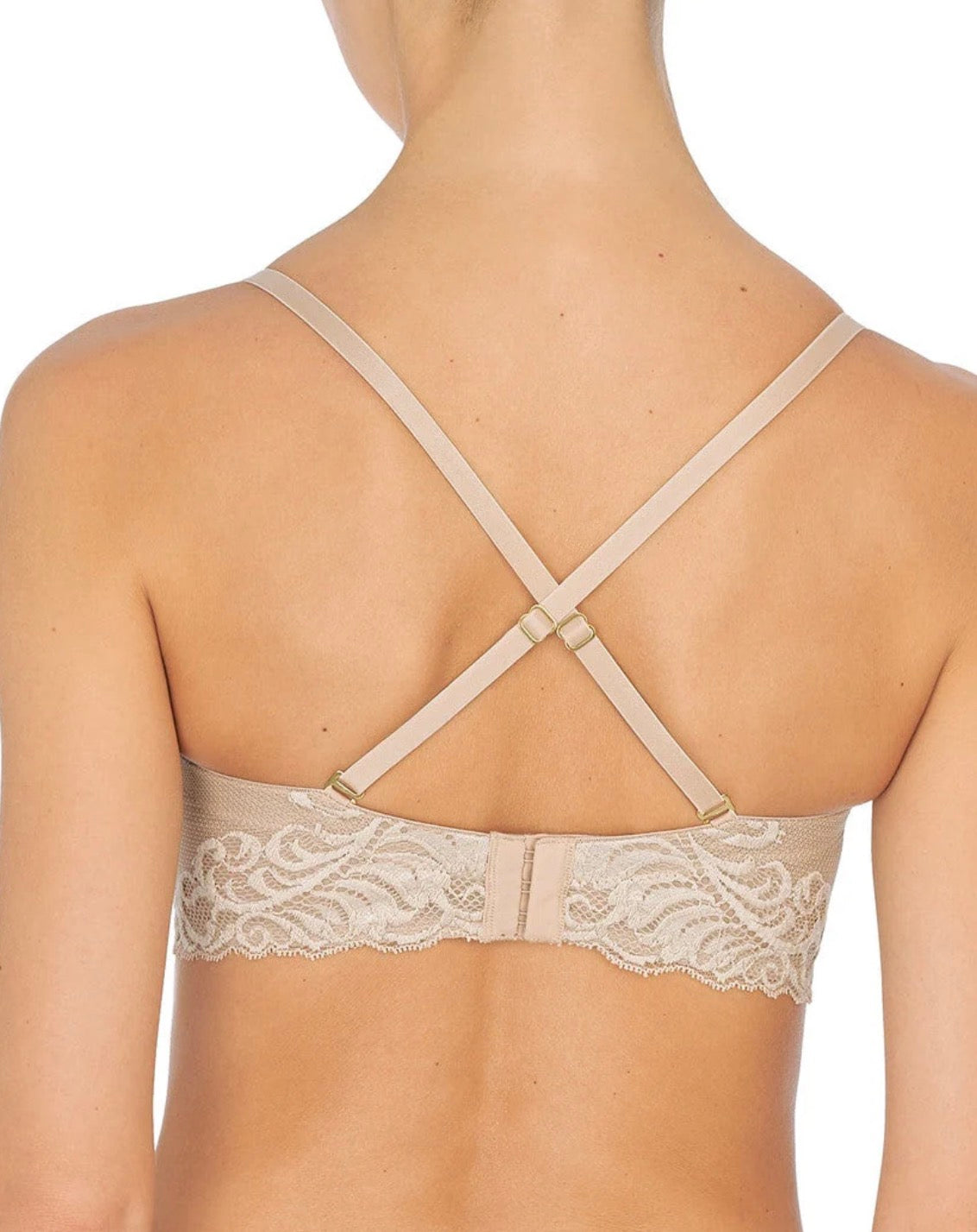 Feathers Strapless Bra