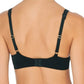 Pure Luxe Custom Coverage Contour Underwire Bra - Black