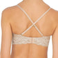Feathers Strapless Bra - Cafe