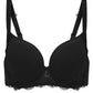 Reve 3D Plunge Spacer Bra - Black