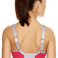 Sonic Underwire Moulded Sports Bra - Hot Crimson