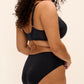 Cate Full Cup Banded Bra - Black