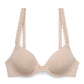 Pure Luxe Custom Coverage Contour Underwire Bra - Cafe