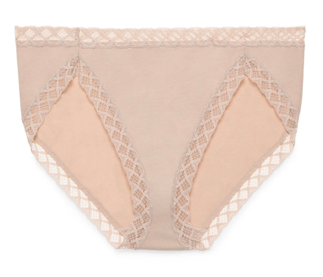 Bliss French Cut Brief - Cafe