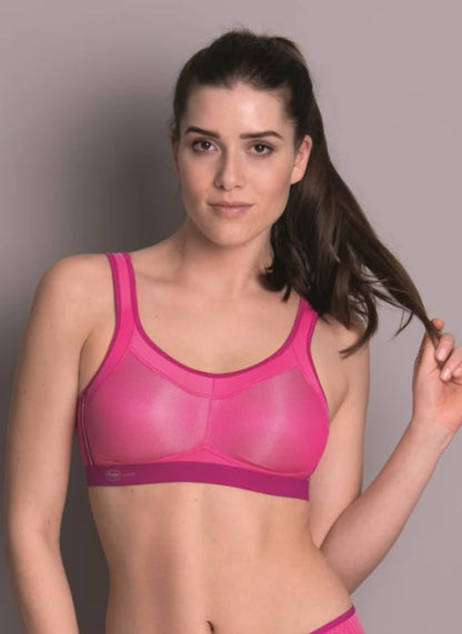 Momentum - Sports Bra, Maximum Support - Electric Pink