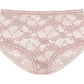 Bliss Allure One-Size Lace Full Brief - Rose Beige