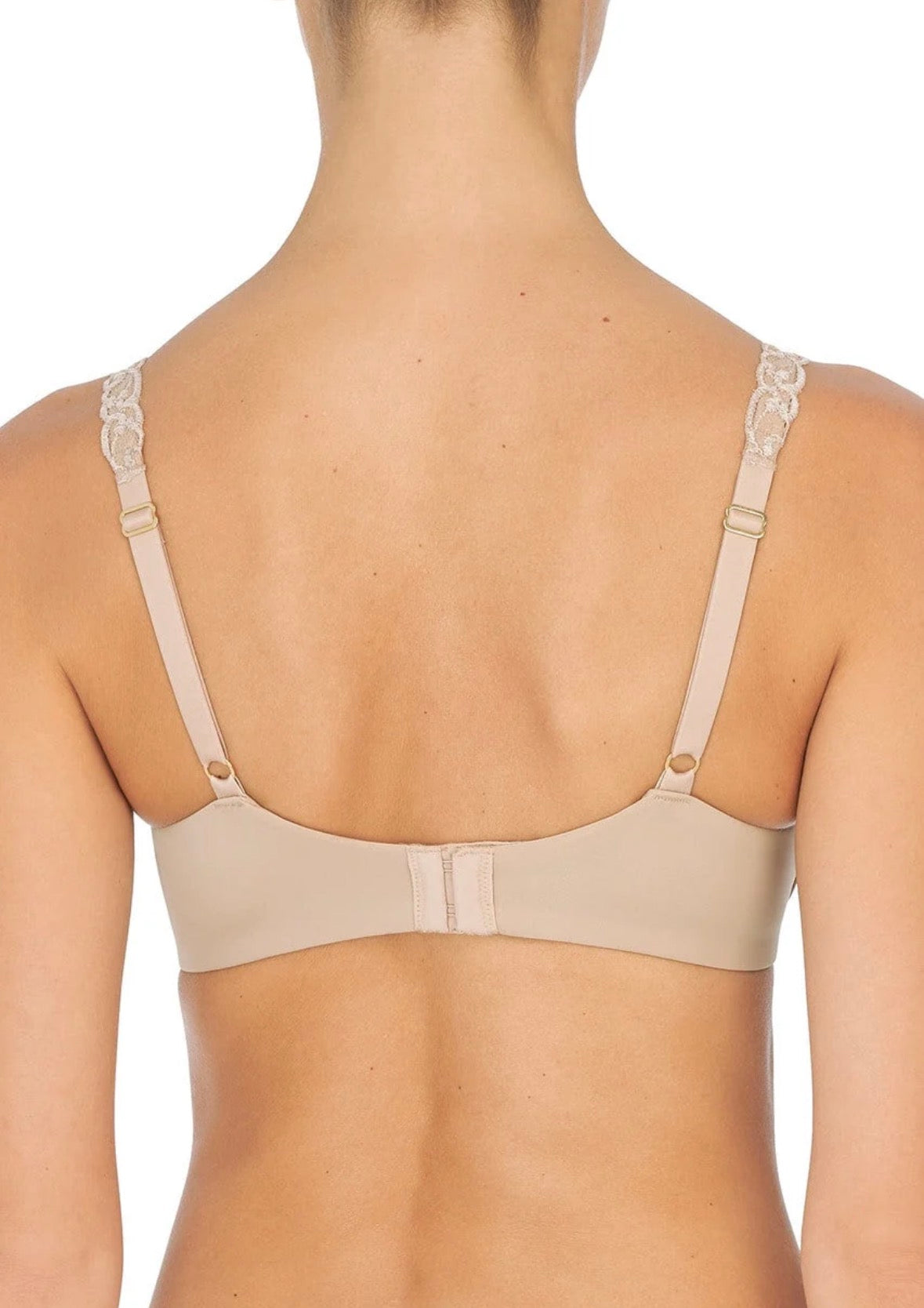 Pure Luxe Custom Coverage Contour Underwire Bra - Cafe
