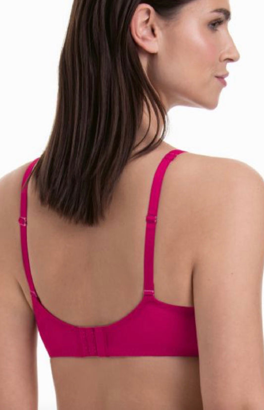 Fleur - Underwire Bra - Cherry Red