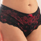 Amour Shorty - Black/Scarlett