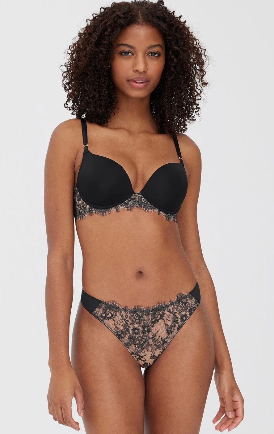 Entice Front Lace Thong