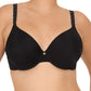 Pure Luxe Custom Coverage Contour Underwire Bra - Black