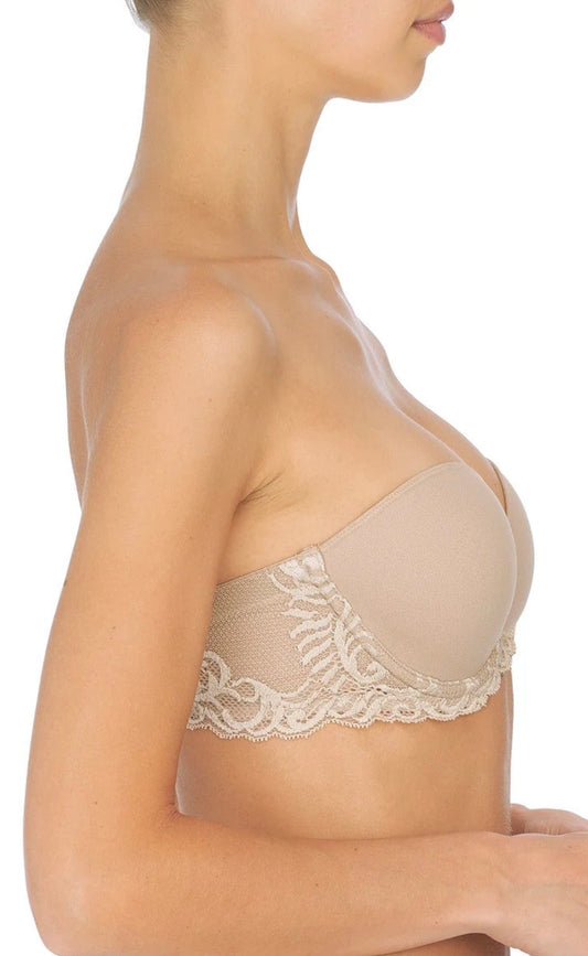Feathers Strapless Bra