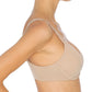Pure Luxe Custom Coverage Contour Underwire Bra - Cafe