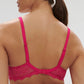 Caresse 3D Plunge Spacer Bra - Teaberry Pink