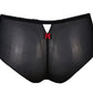 Amour Shorty - Black/Scarlett