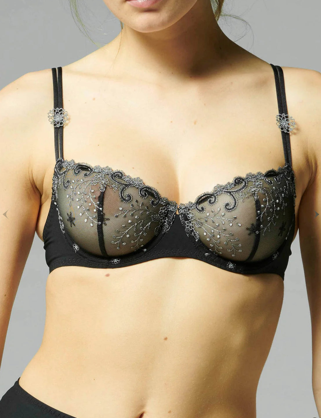 Delice Sheer Demi Cup Bra