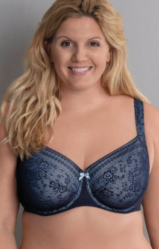 Fleur - Underwire Bra - Maritime Blue