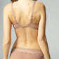 Caresse 3D Plunge Spacer Bra - Coco Brown