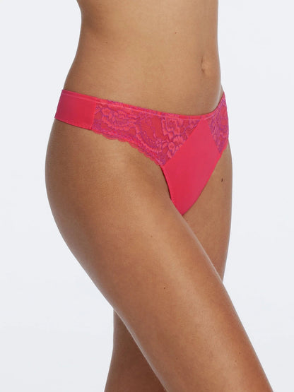 Minx Lace Trim Thong