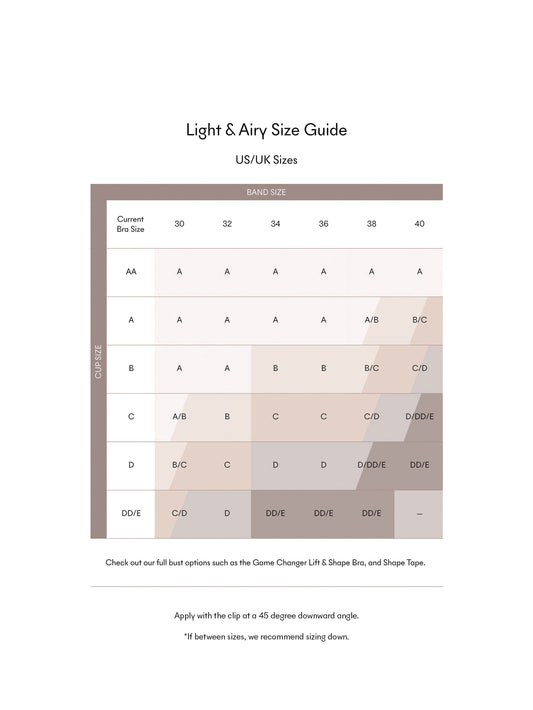 NOOD Light & Airy Adhesive Bra