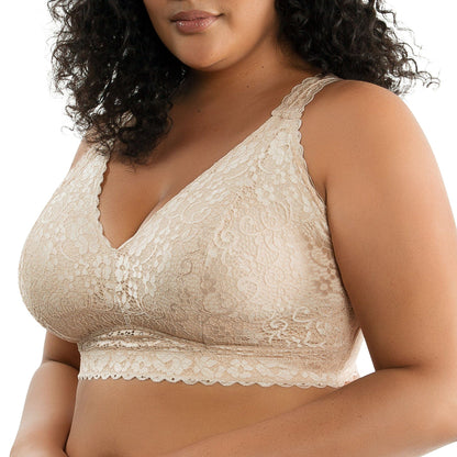 PARFAIT Adriana Curvy & Full Bust Support Wire-free Lace Bralette