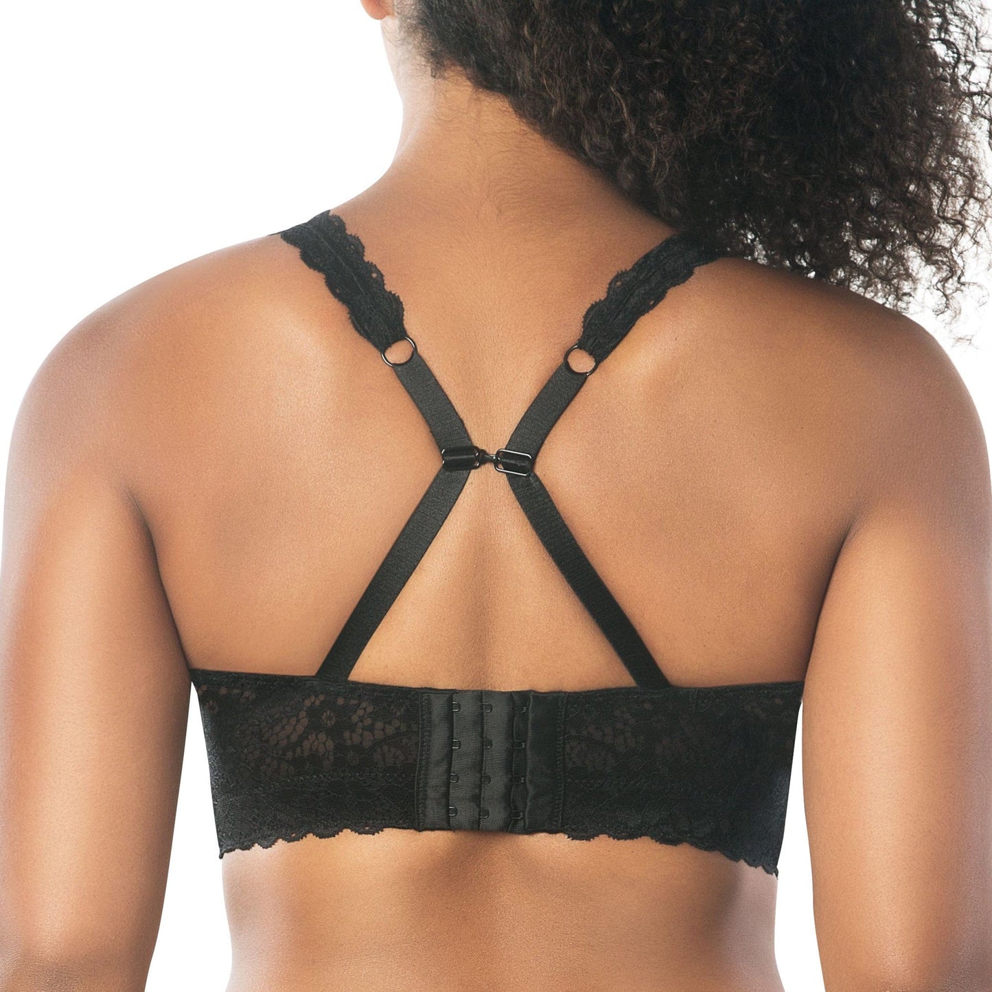 PARFAIT Adriana Curvy and Full Bust Supportive Wire-free Lace Bralette