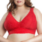 PARFAIT Adriana Curvy and Full Bust Supportive Wire-free Lace Bralette