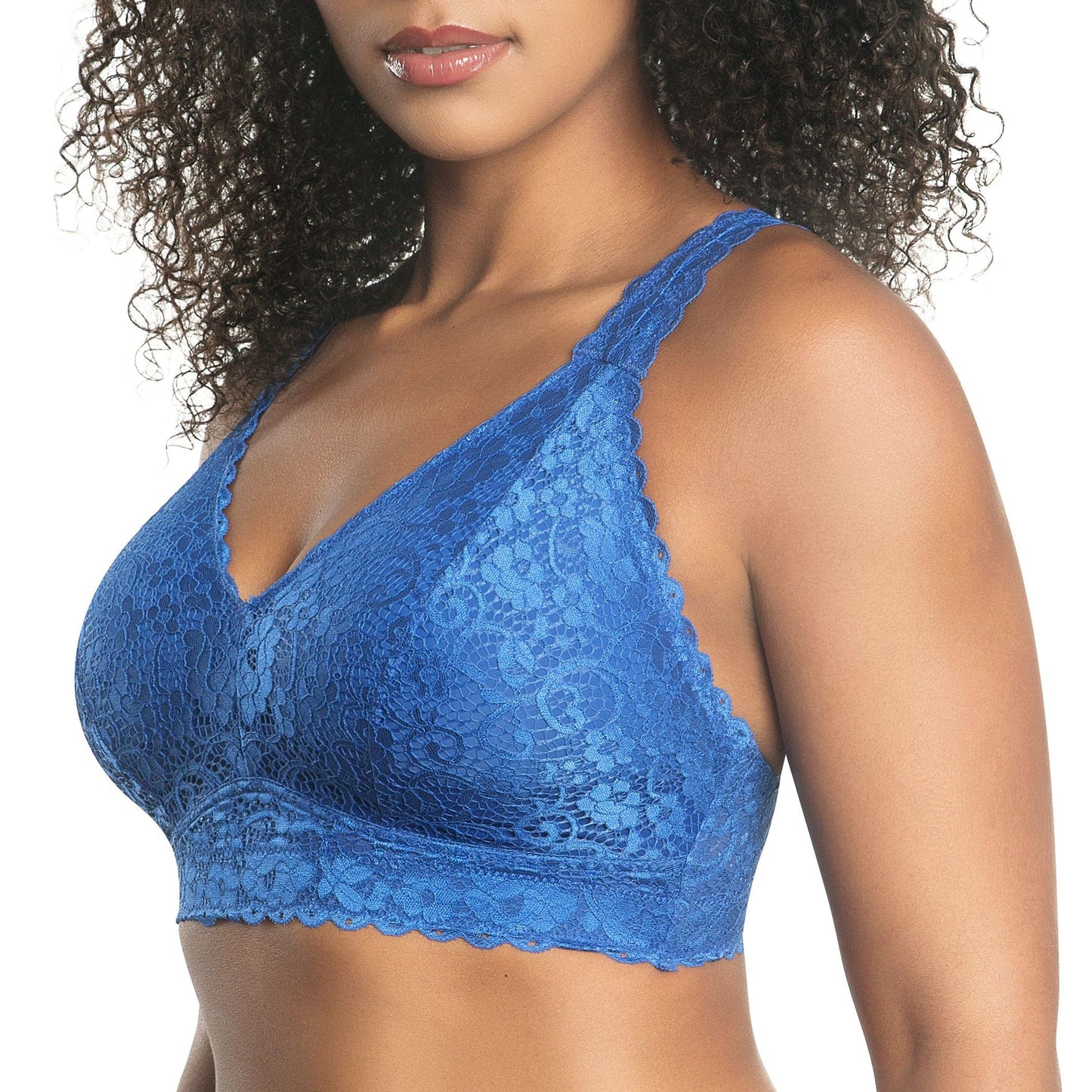 PARFAIT Adriana Curvy and Full Bust Supportive Wire-free Lace Bralette