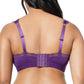 PARFAIT Dalis P5641 Women's Full Busted and Curvy Wire Free Bralette  - Amethyst