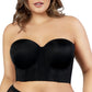 PARFAIT Elissa P50116 Women's Full Bust and Full Figure Strapless Longline Bra  - Black