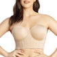PARFAIT Elissa P50116 Women's Full Bust and Full Figure Strapless Longline Bra  - European Nude