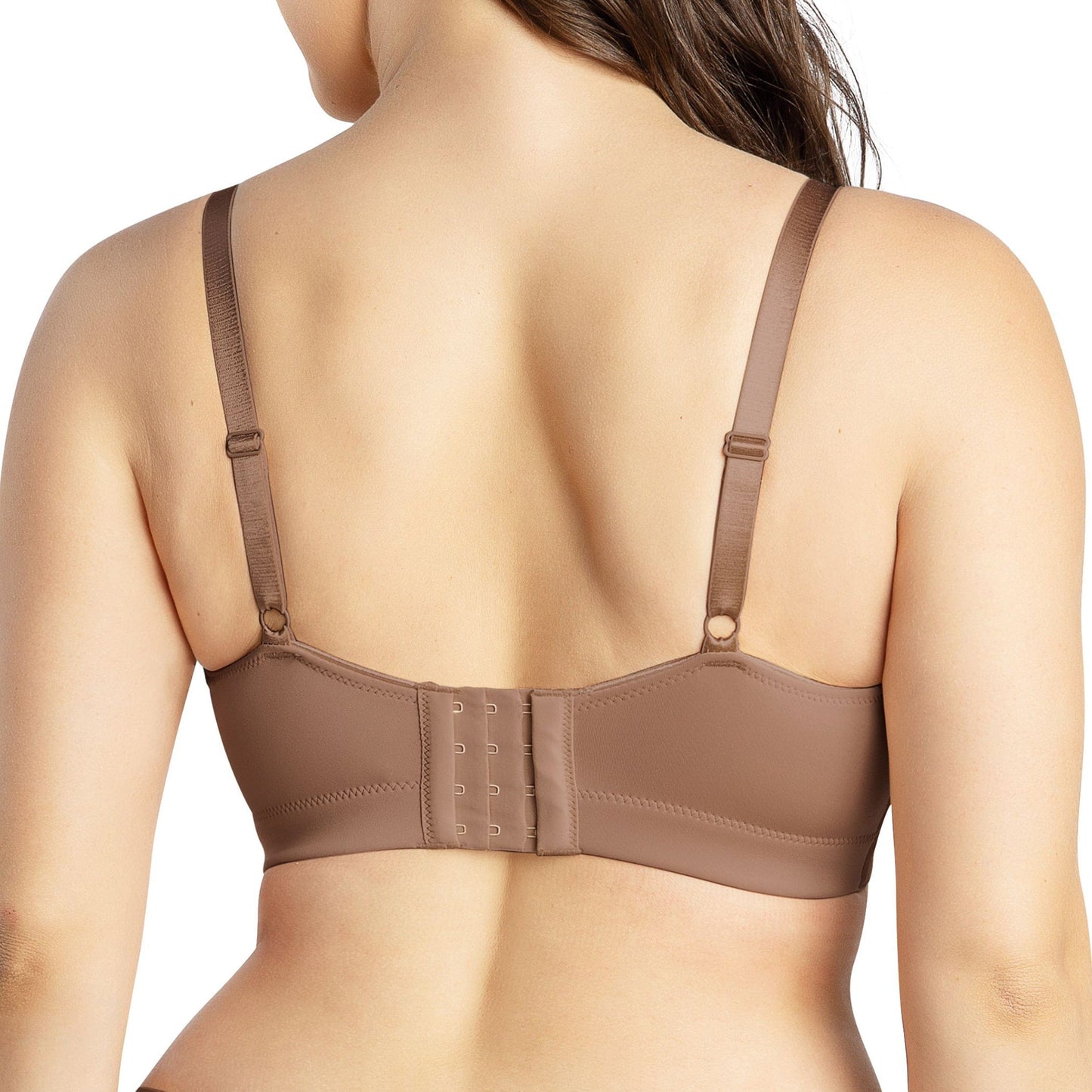 PARFAIT Erika P5861 Women Full Bust Smooth Seamless Wire-Free Bralette Bra - Mid Nude