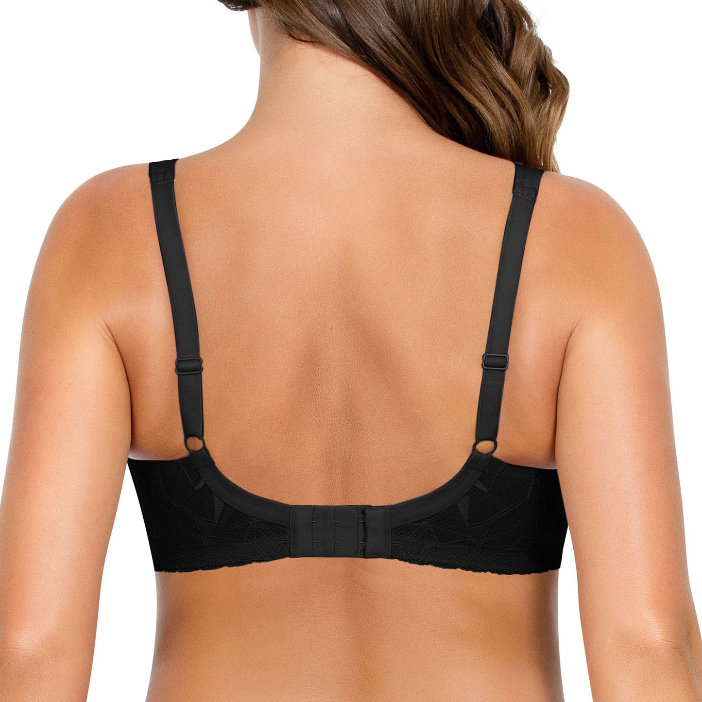 PARFAIT Leila NB502 Women's Full Figure Underwire Maternity Seamless Cup Nursing Bra Style - Black