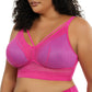 PARFAIT Mia Dot P6011 Women's Full Busted Lightly Padded Wire Free Bra - Bright pink