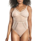 PARFAIT Mia Dot P6017 Women's Sexy Wire-free Bodysuit Lingerie - Cameo Rose