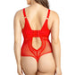 PARFAIT Mia Dot P6017 Women's Sexy Wire-free Bodysuit Lingerie - Racing Red