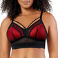 PARFAIT Mia Dot P6011 Women's Full Busted Lightly Padded Wire Free Bra - Black