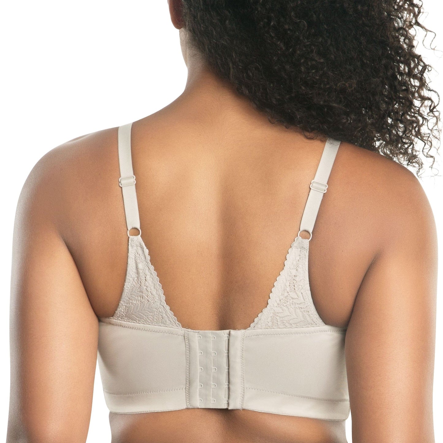 PARFAIT Mia Lace P5951 Women's Full Busted Lightly Padded Wire Free Bra - Sandstone