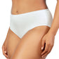 PARFAIT Cozy Brief PP5032 Cotton Like Fabric Full Coverage  - Pearl White