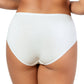 PARFAIT Cozy Brief PP5032 Cotton Like Fabric Full Coverage  - Pearl White