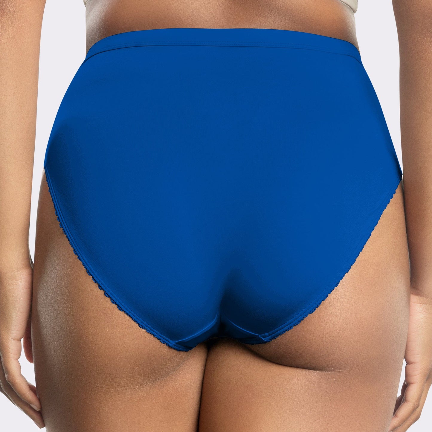 PARFAIT Micro Dressy PP306 French Cut High Waisted Sexy Sheer Panties(2 Pack)  - Sapphire