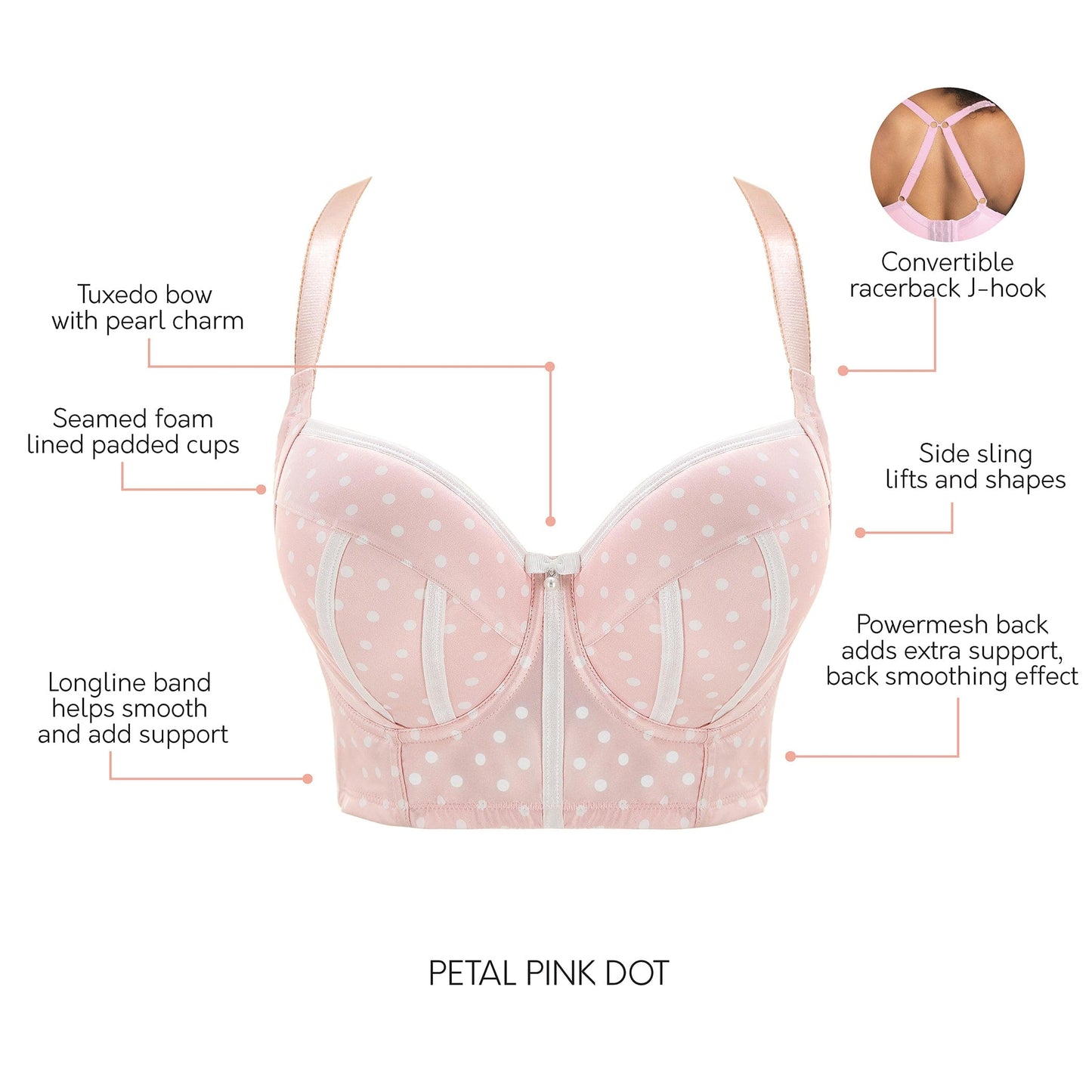 PARFAIT Charlotte Longline Full Bust Padded Bra