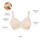 PARFAIT Leila NB502 Women's Full Figure Underwire Maternity Seamless Cup Nursing Bra Style - Bare