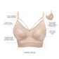 PARFAIT Mia Dot P6011 Women's Full Busted Lightly Padded Wire Free Bra - Cameo Rose