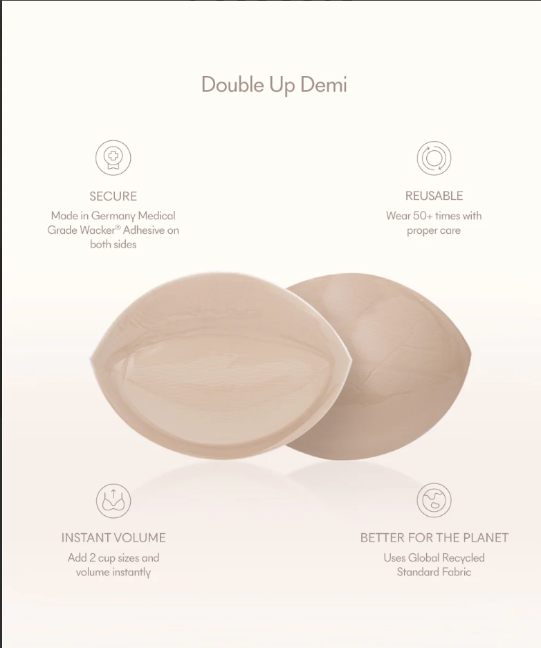 NOOD Double Up Demi Push Up Pads